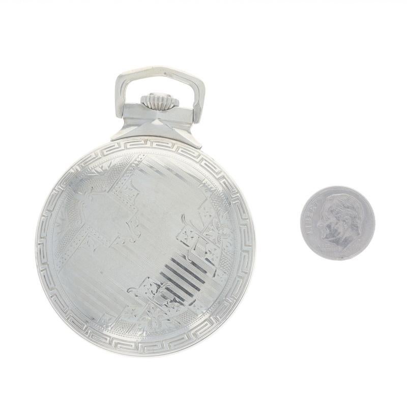 Burlington Model 9 Pocket Watch - Gold Filled 21 Jewels Grade 107 Size 16s For Sale 1