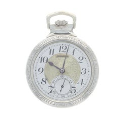 Reloj de bolsillo Burlington Modelo 9 - Oro relleno 21 joyas Grado 107 Tamaño 16s