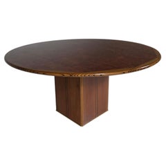 Mesa de comedor Burlwood Artona de Afra & Tobia Scarpa para Maxalto, Italia