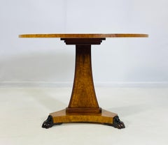 Mesa basculante de madera de arce y bronce firmada, CHXI-FW-1992