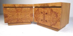 Burlwood Mid-Century Nightstands for Lane Furniture