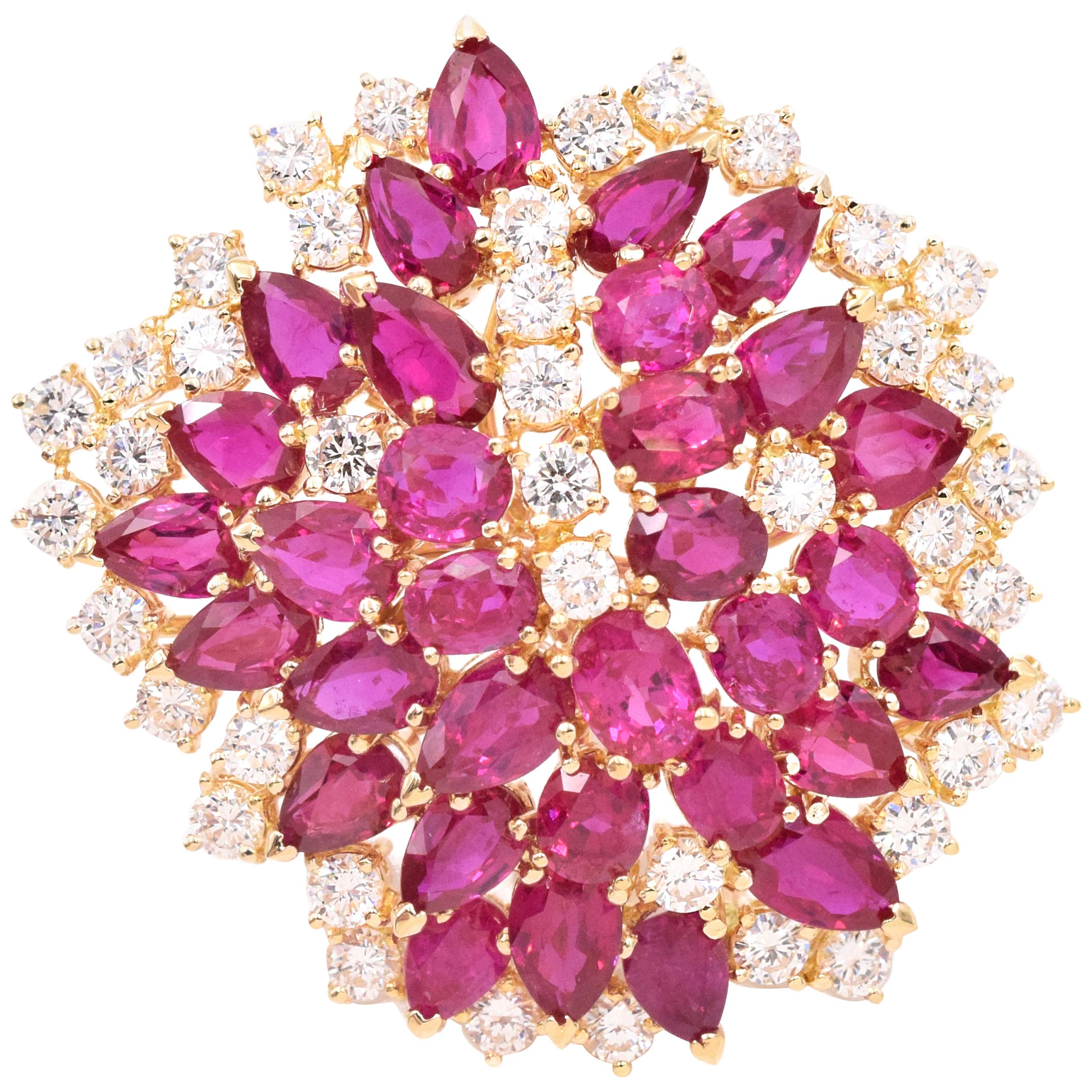 Antique Ruby Brooches 1,130 For Sale at 1stdibs