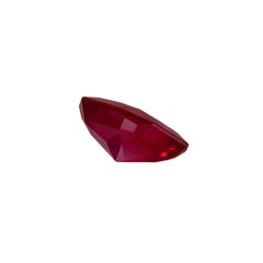 Burma Ruby Ring Gem Vivid Red Pigeon's Blood 2.14 Carat Unset Loose Gemstone