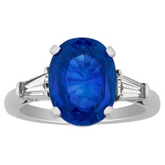 Burma Sapphire Ring by Van Cleef & Arpels, 5.54 Carats