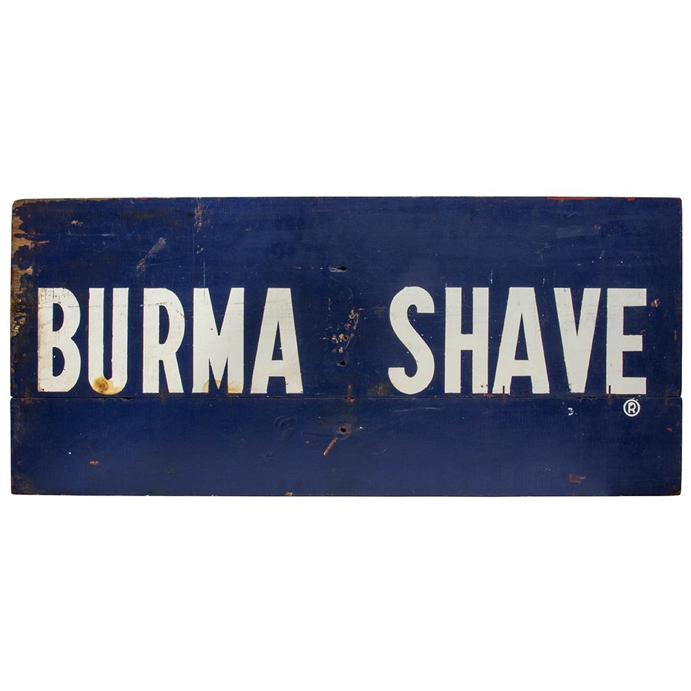 Wood Burma Shave Roadside Signs