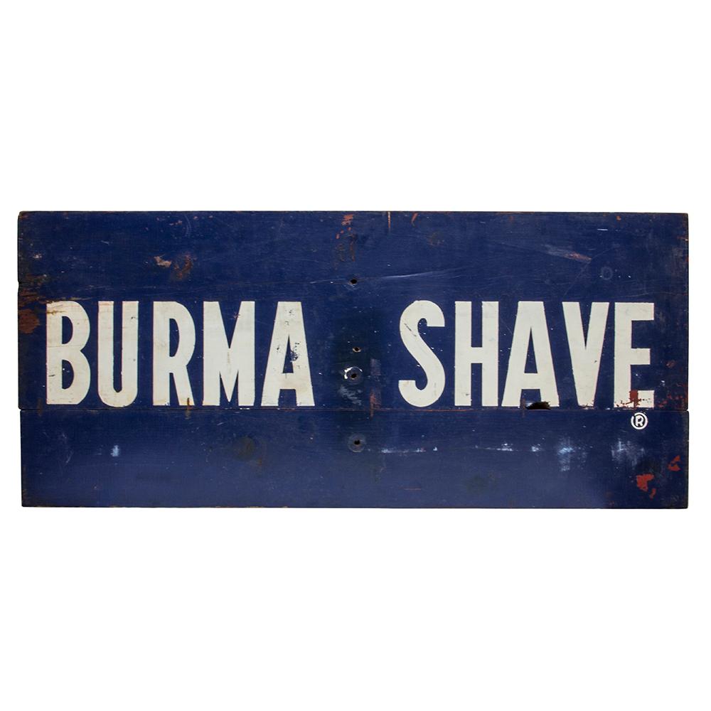Burma Shave Roadside Signs In Good Condition In Aurora, OR
