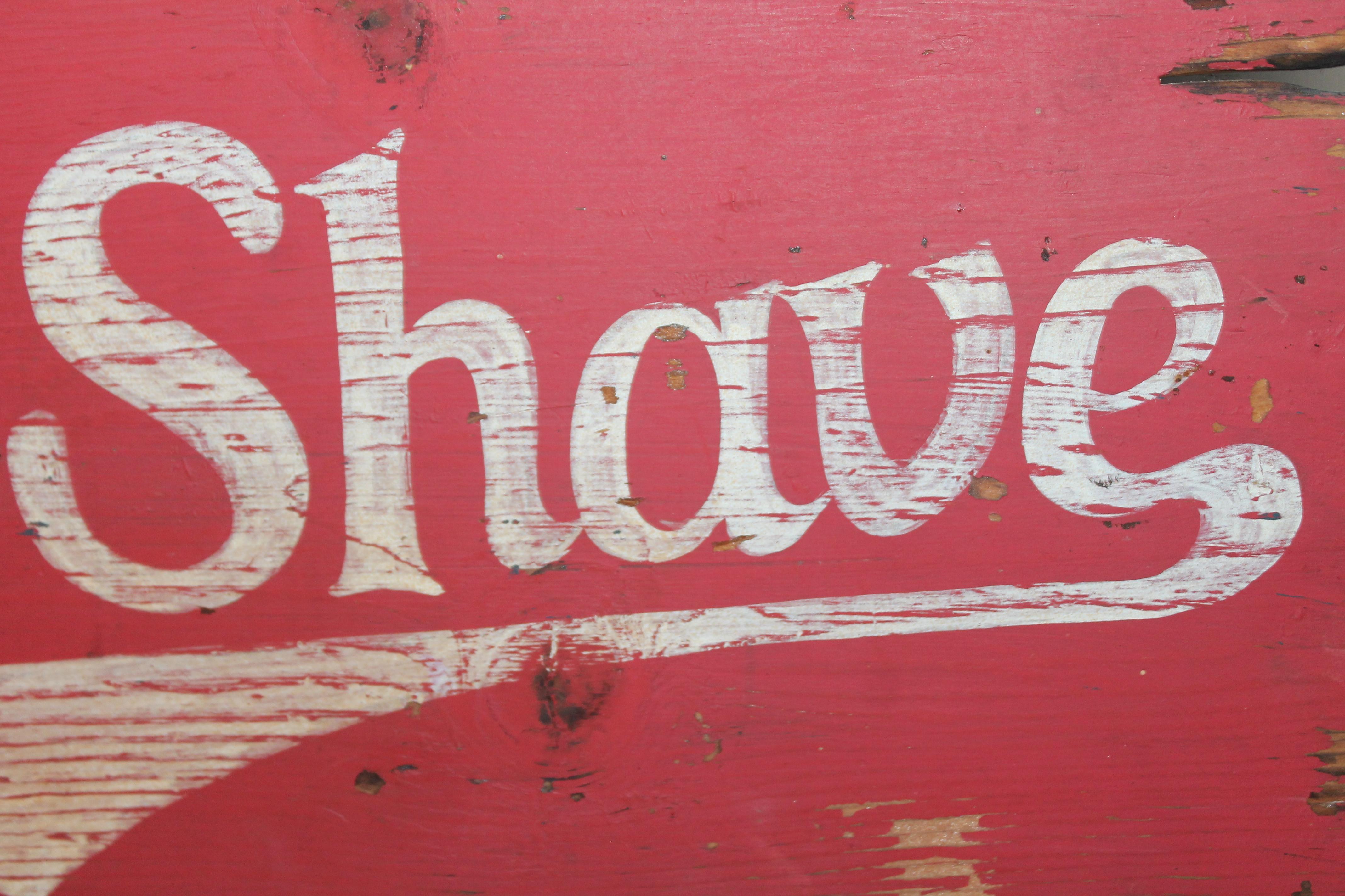 American Burma Shave Trade Sign