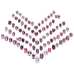 Burma Spinel 98.30 Carats Cushion Layout Cutstone Top Quality For Jewelry Gems