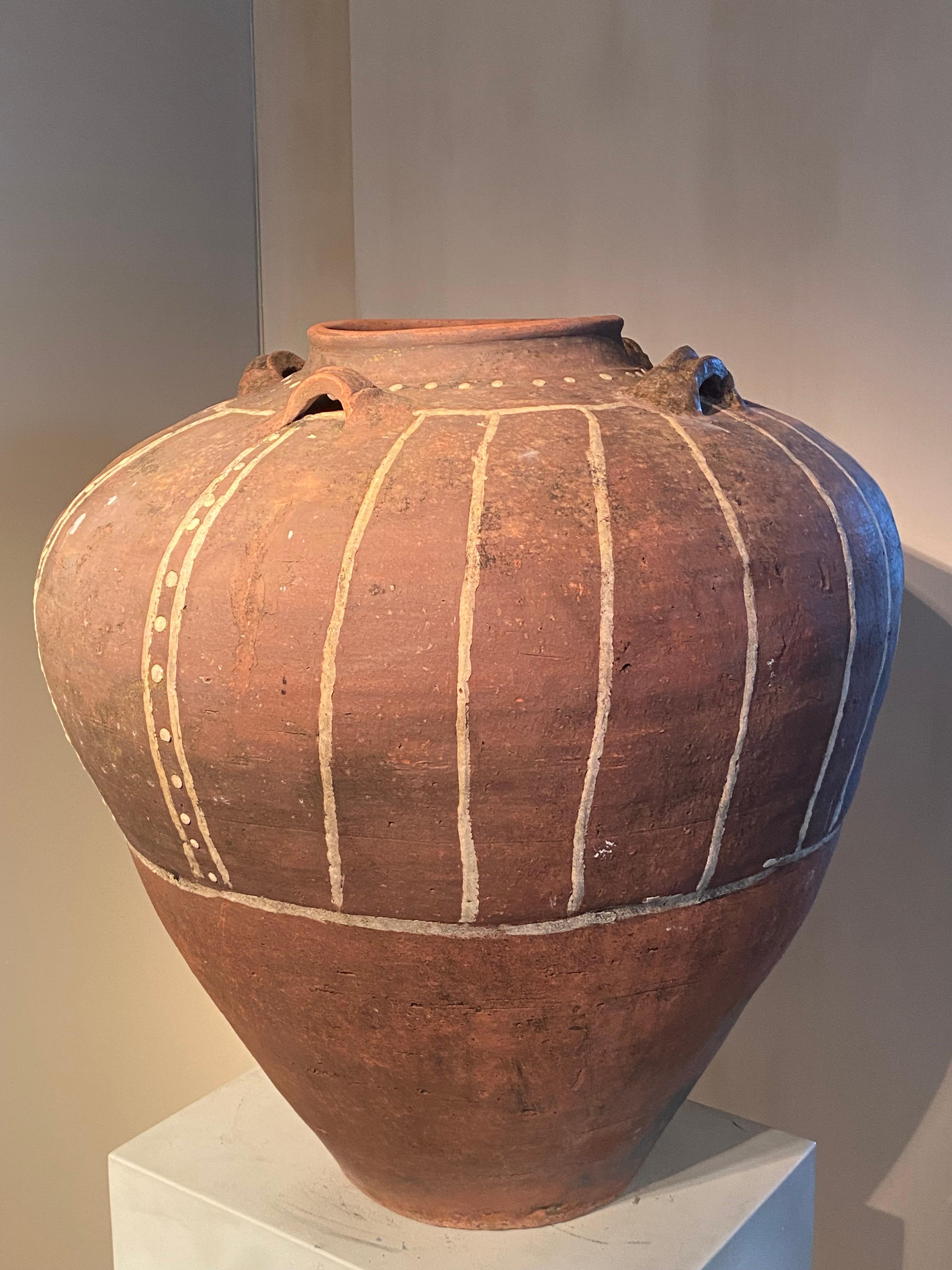Burmese antike große Lagerung Jar im Angebot 5