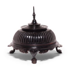 Burmese Black Lacquer Hsun-Ok, c. 1900