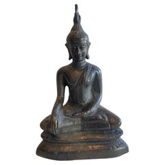 Burmese Bronze 18th Century Shan Buddha