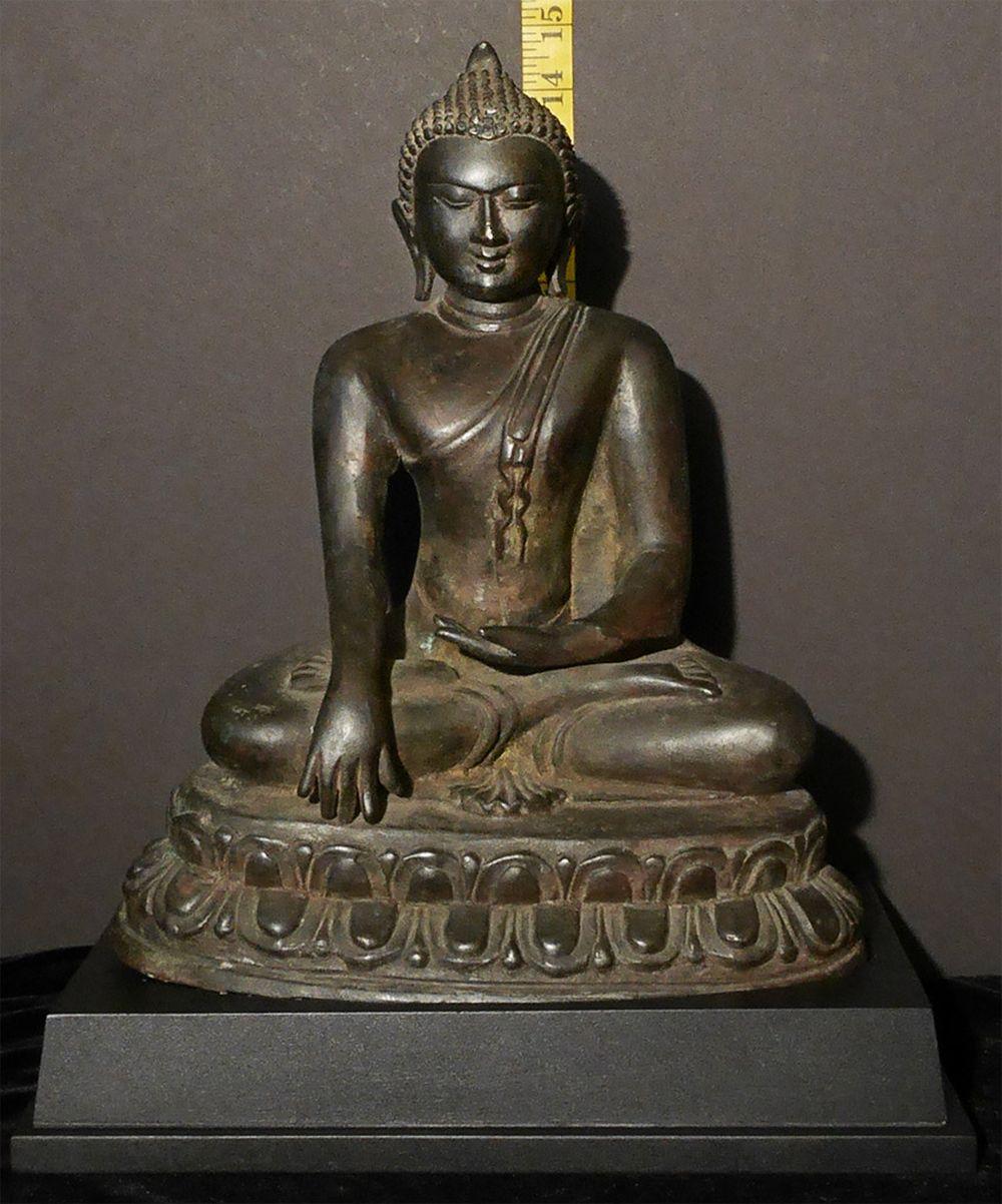 Burmese Bronze Buddha, Probably 17th/19thC, 7385 5