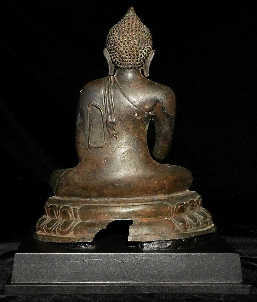 Burmese Bronze Buddha, Probably 17th/19thC, 7385 1