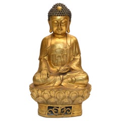 Burmese Bronze Buddha Statue Meditation Pose Buddhism Buddhist Art