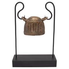 Used Burmese Bronze Hka-Lauk Bell, C. 1850