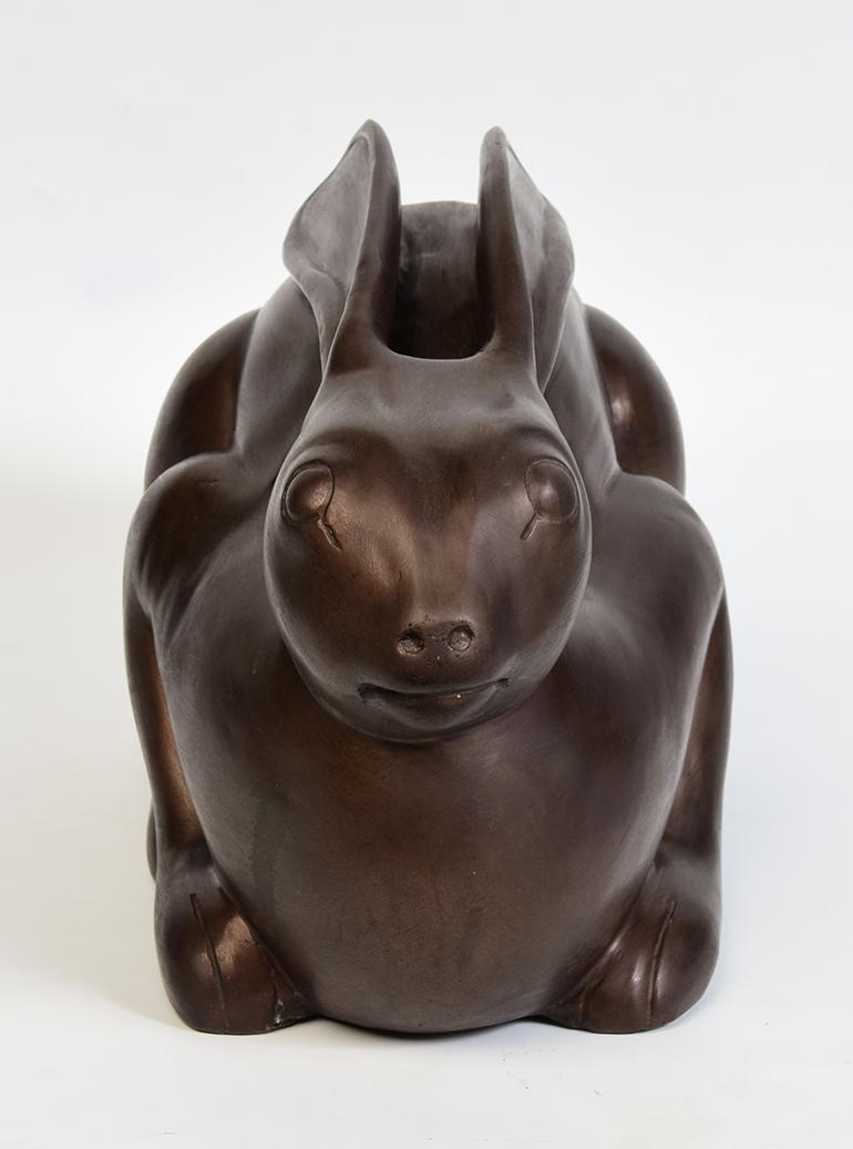 Burmese Bronze Rabbit 5