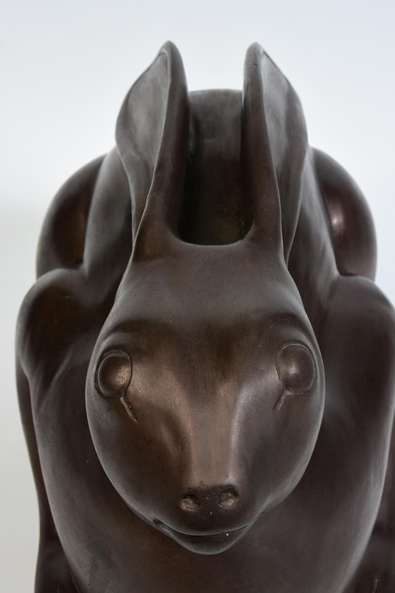 Burmese Bronze Rabbit 6