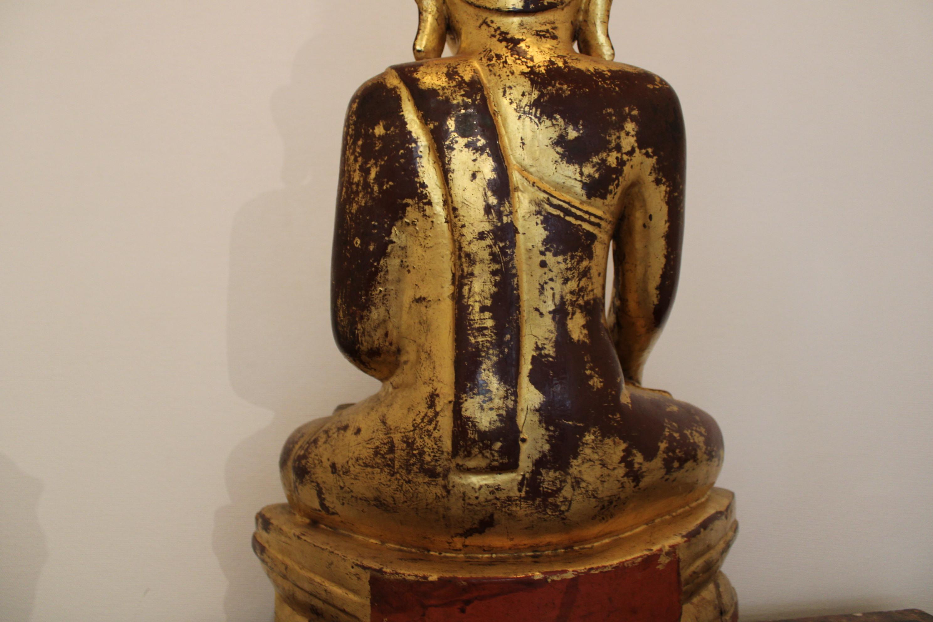 Burmese Buddha, 19th Century For Sale 8