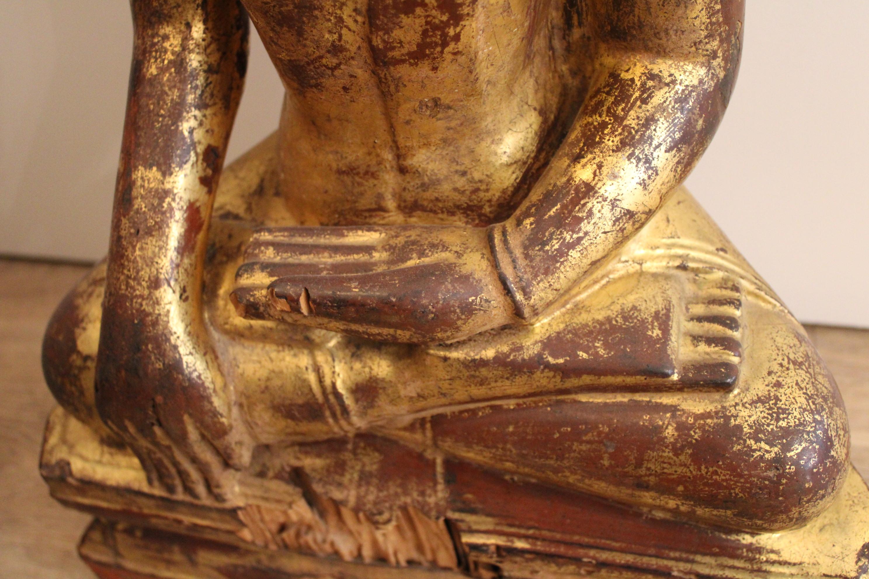 Burmesischer Buddha, 19. Jahrhundert im Angebot 1