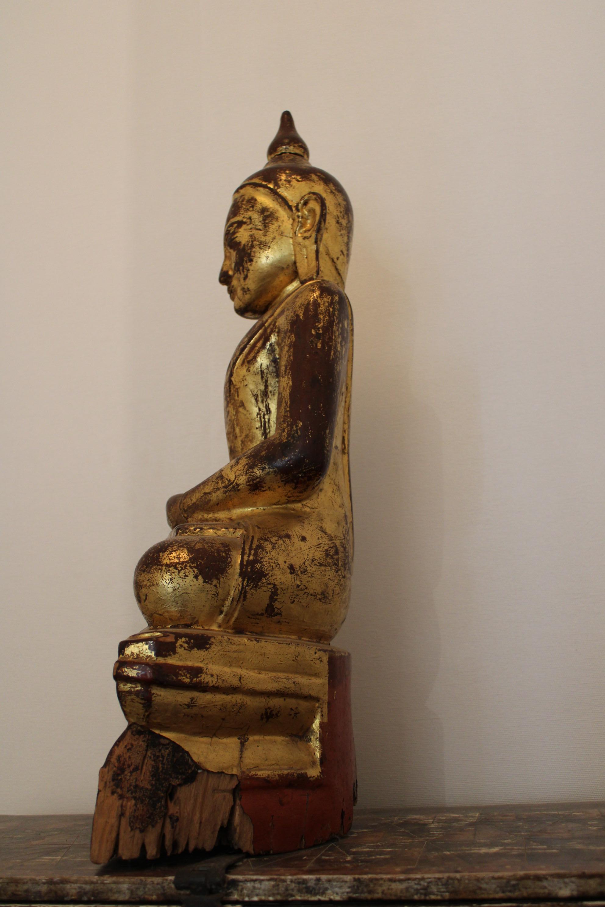 Burmese Buddha, 19th Century For Sale 4