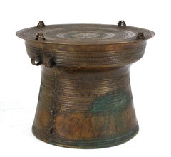 Burmese  Four Frog Rain Drum, 18th century