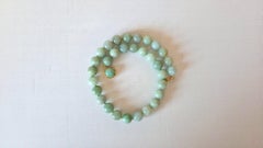 Burmese Jadeite Jade Knotted Beaded Necklace