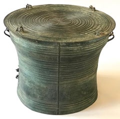 Burmese Karen Bronze Frog Drum