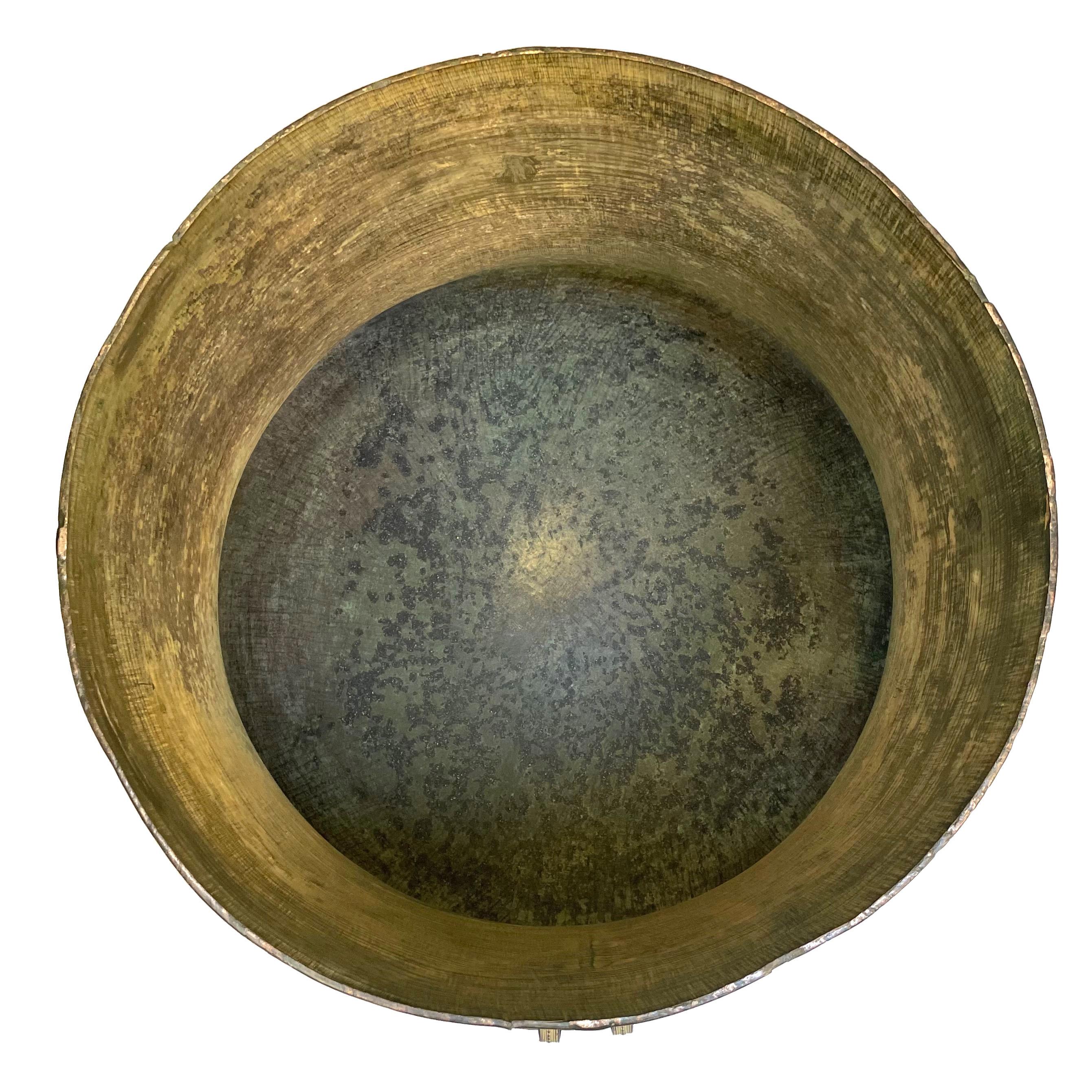 Bronze Burmese Karen Frog Drum For Sale