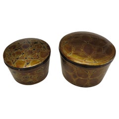 Burmese Lacquer Box Set