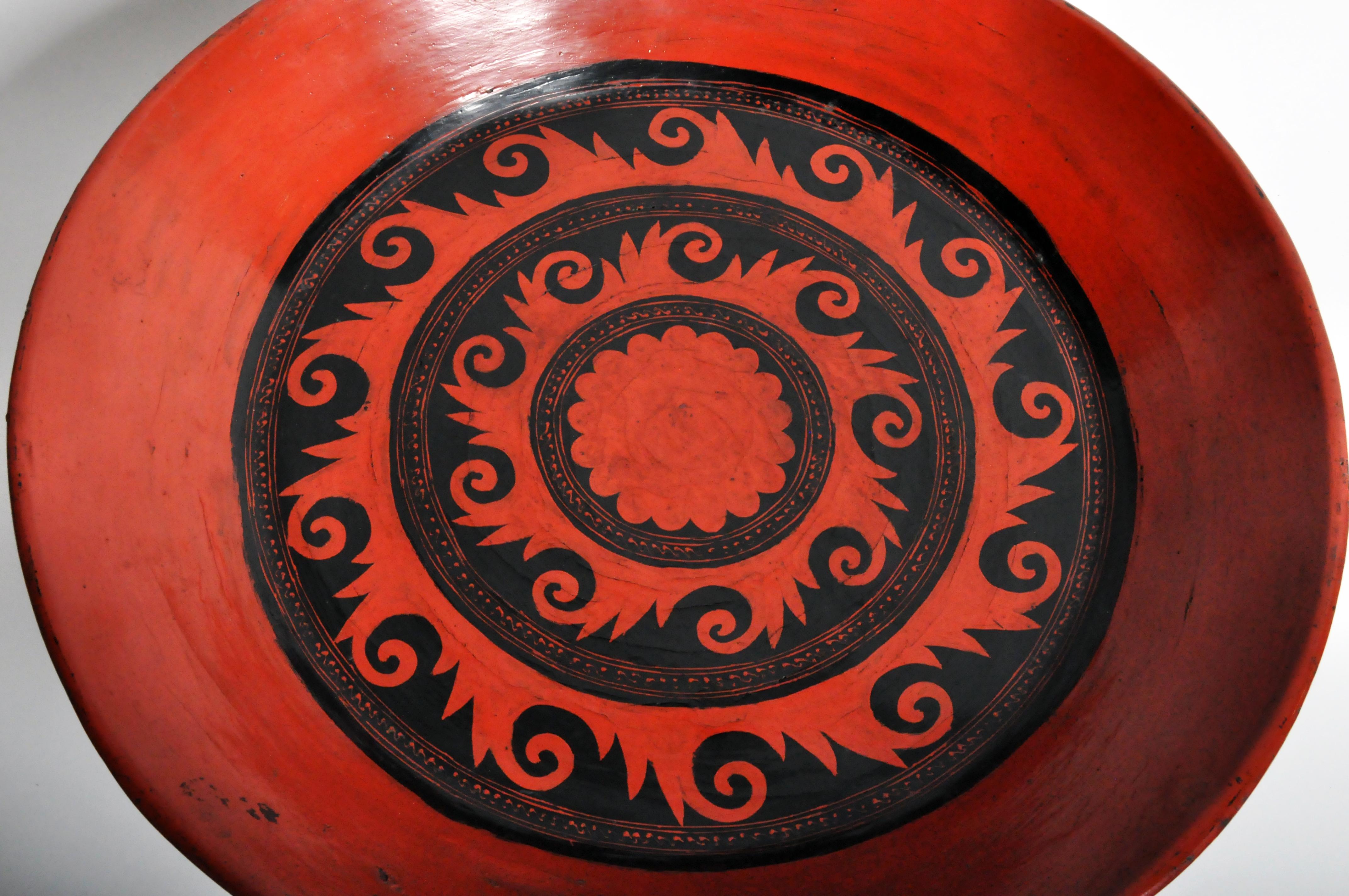 Burmese Lacquerware Tray 9