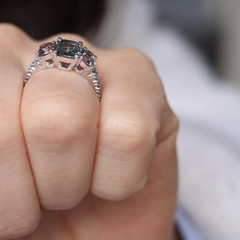 burmese grey spinel