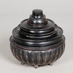 Burmese Offering Bowl, Laquarware, Myanmar, Early 20th Century