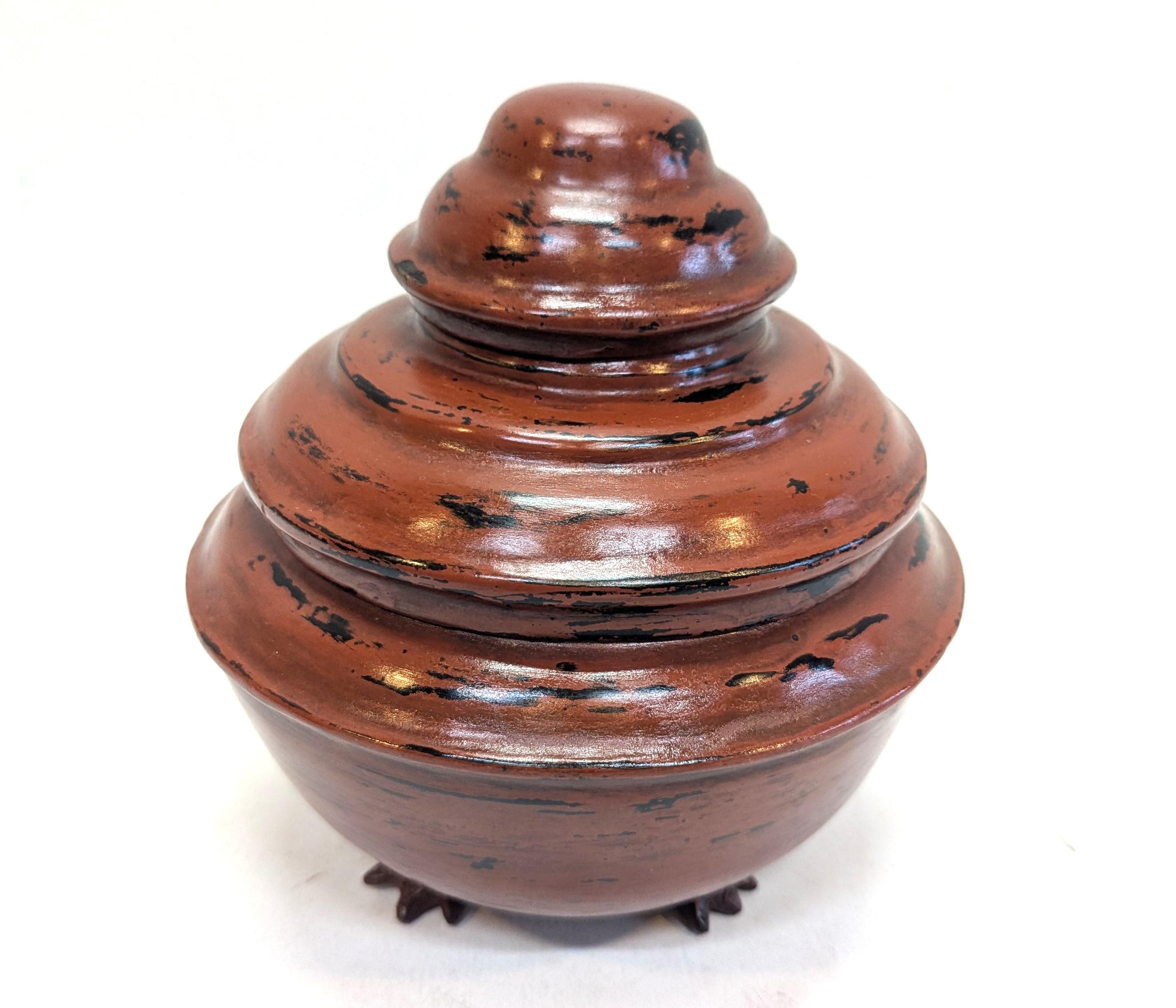 Other Burmese Lacquerware Ok-khwet Buddhist Offering Box