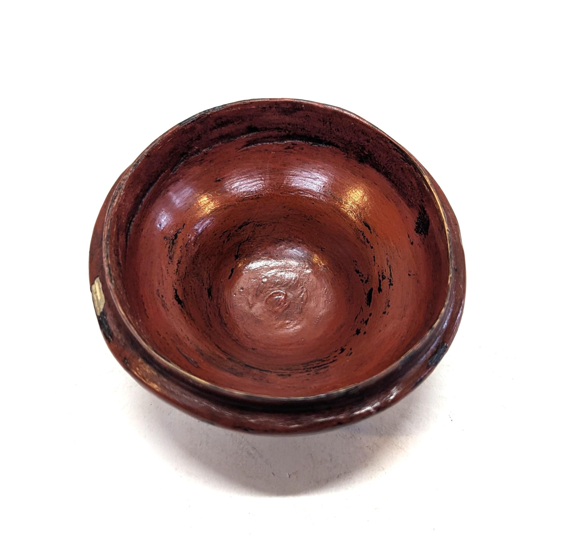Burmese Lacquerware Ok-khwet Buddhist Offering Box 1
