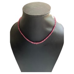 Burmese Pink Spinel 46.00 Carats Beads Faceted Top Quality Beads Natural Gem