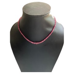 Burmesischer rosa Spinell 46,00 Karat Perlen Facettierte Top Qualität Perlen Natürlicher Edelstein