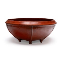 Burmese Red Lacquer Bowl, Late 19th Century