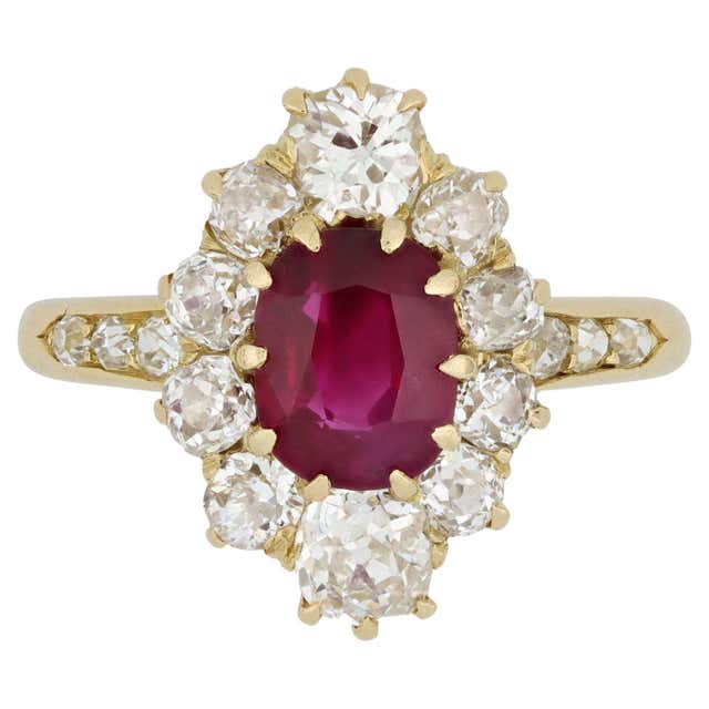 Elizabethan Burmese ruby Fleur-de-lis ring, circa 1575 For Sale at ...