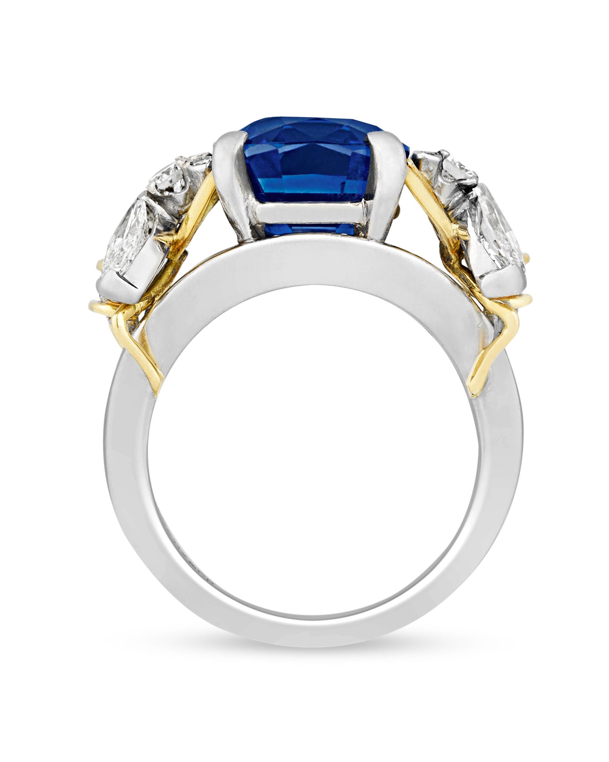 Modern Burmese Sapphire Ring by Jean Schlumberger, 8.37 Carats