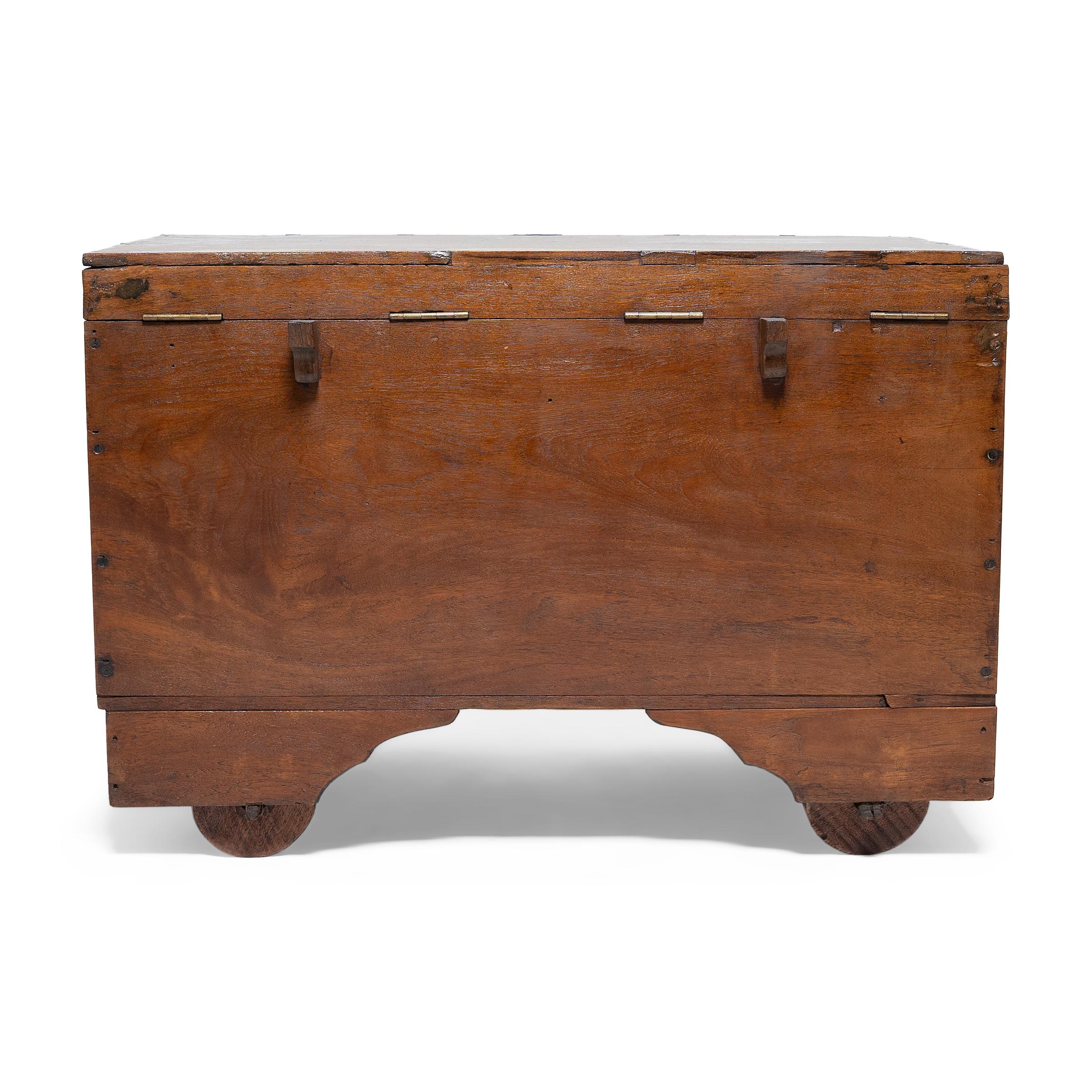 Burmese Teak Actor's Chest, circa 1900 5