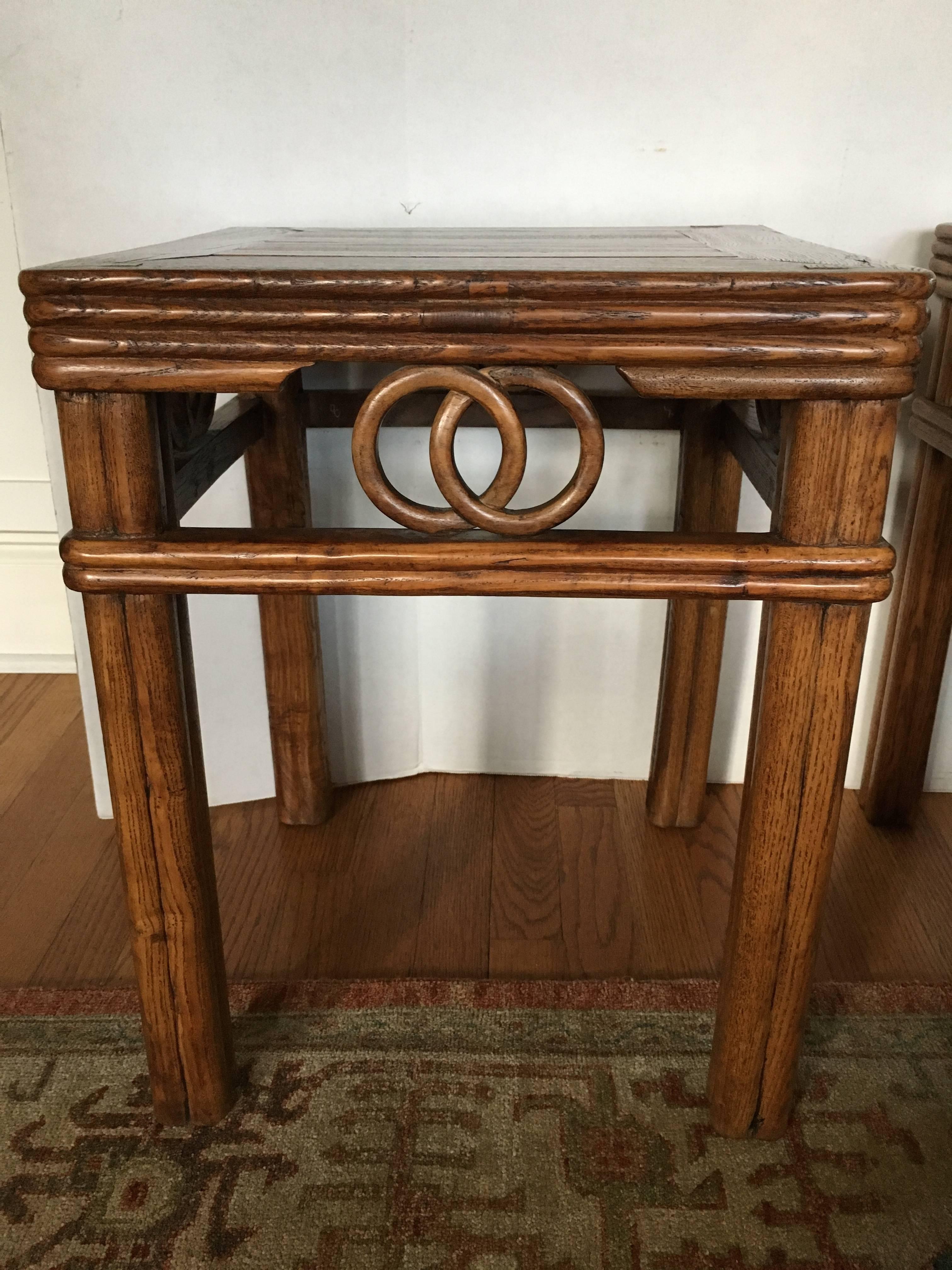 Chinese side tables In Good Condition In Chicago, IL