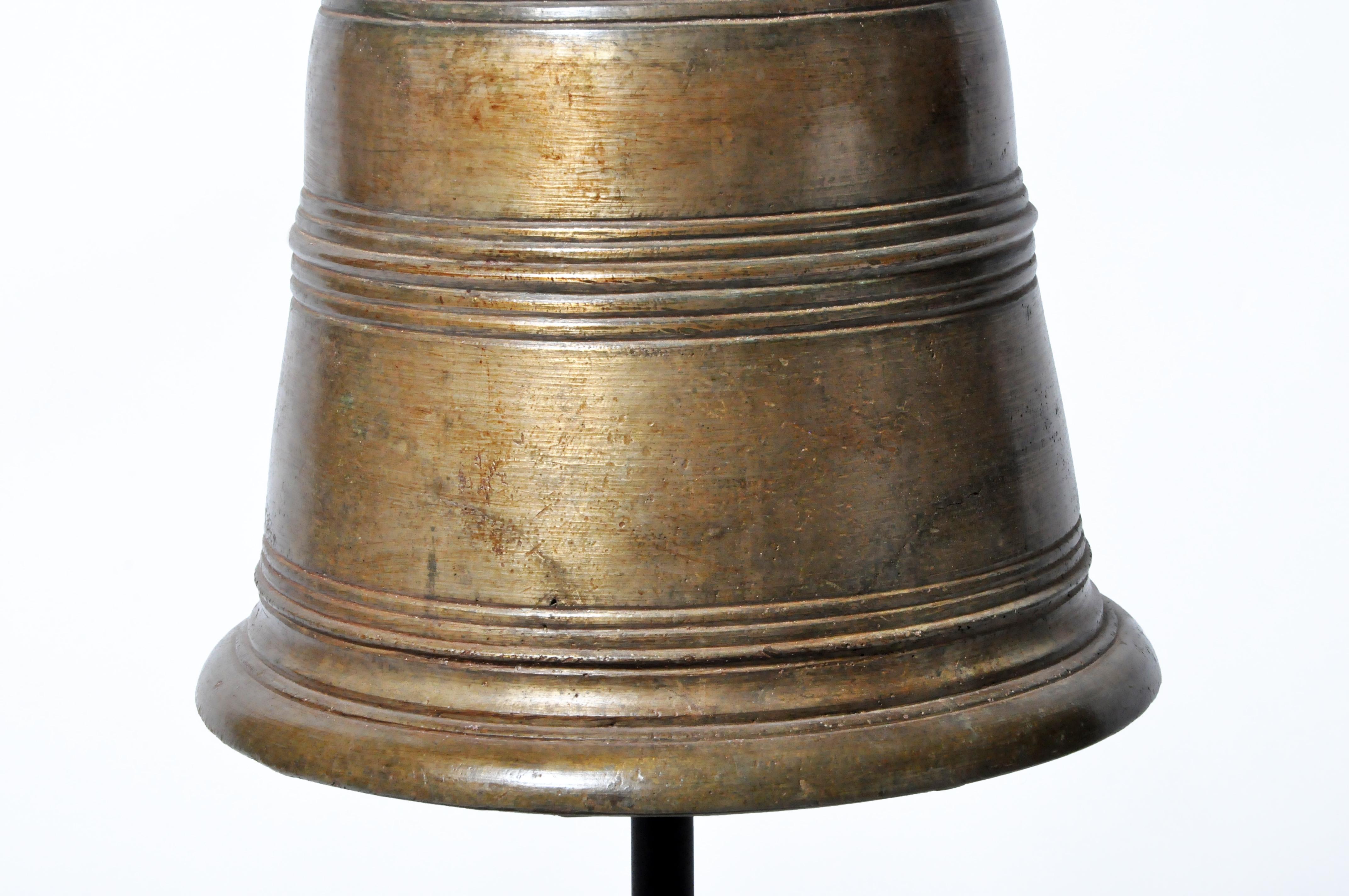 Burmese Temple Bell on Stand 5