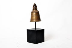 Burmese Temple Bell on Stand