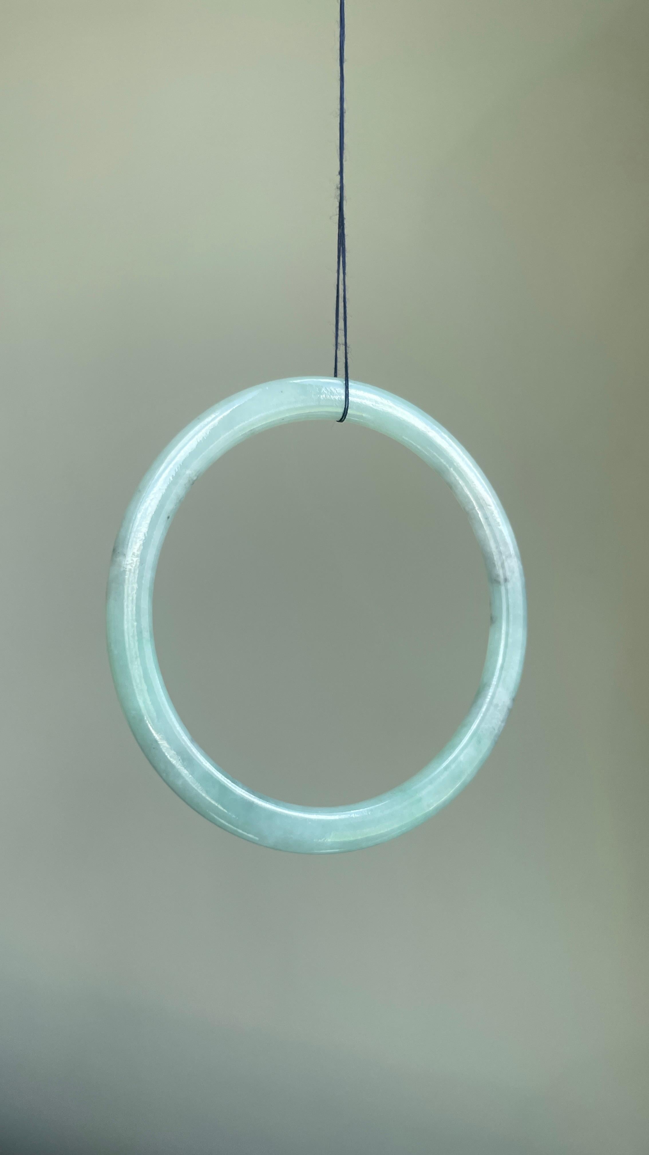 Kindly note that the stated price for this item is fixed and non-negotiable. We appreciate your understanding and respect for our pricing decision.

Type A Jadeite Jade Bangle

Material- Jadeite, Burmese Jade

Grade: Type A

Color- Pale