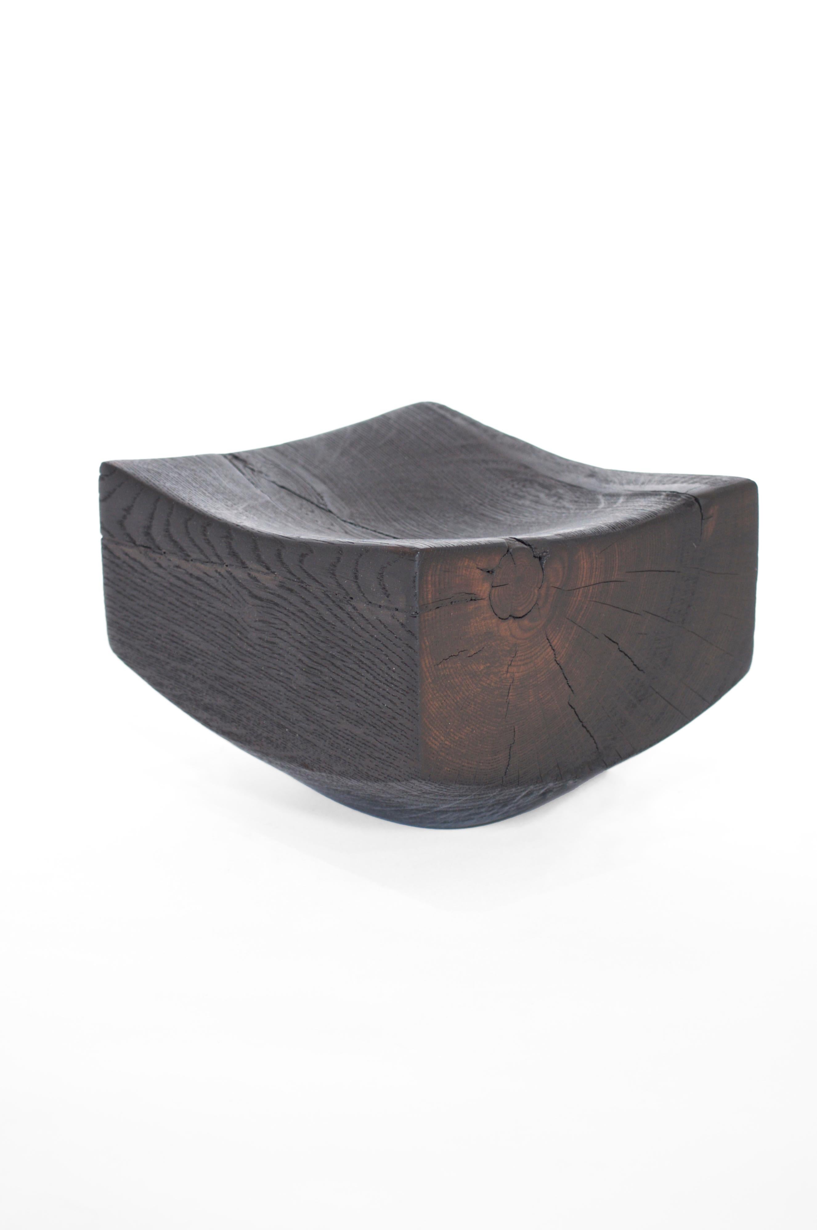 Organic Modern Burned Ash Vessel 2901 by Jörg Pietschmann