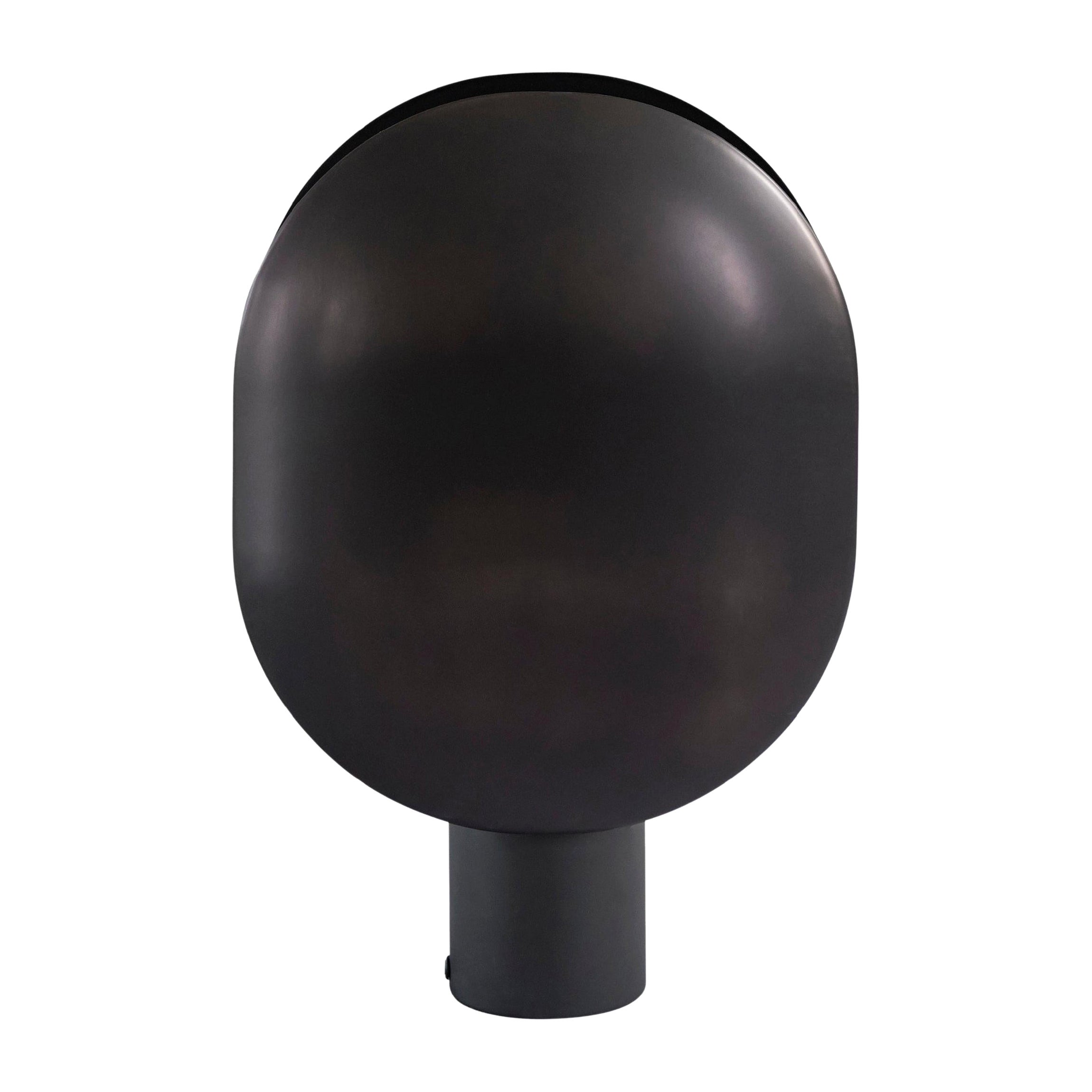 Burned Black Metal Clam Table Lamp by 101 Copenhagen