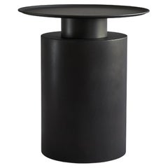 Burned Black Pillar Table Tall by 101 Copenhagen