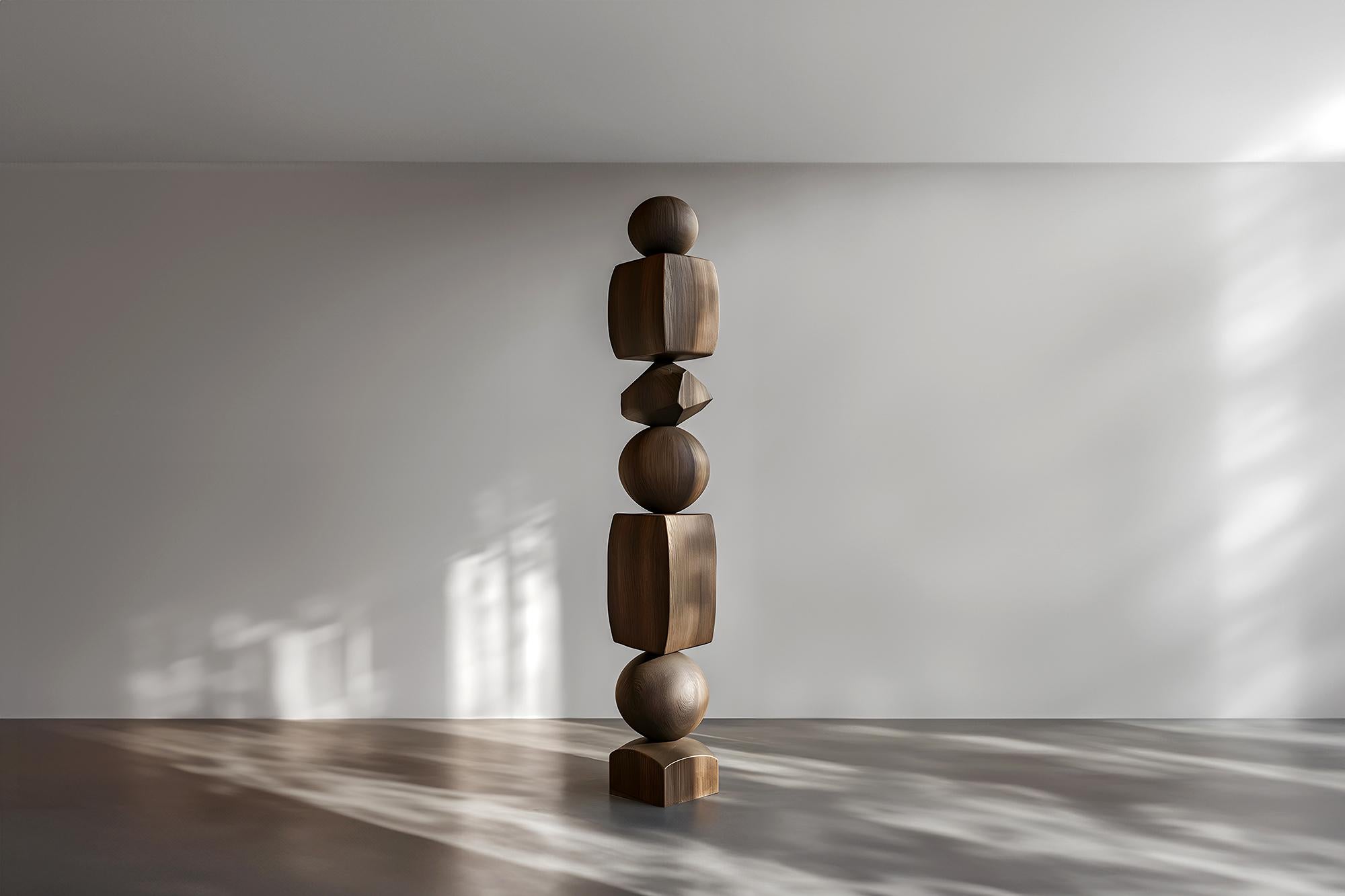 Burned Oak's Sleek Dark Design in Abstract Totem Form, Still Stand No87

——


Joel Escalona's wooden standing sculptures are objects of raw beauty and serene grace. Each one is a testament to the power of the material, with smooth curves that flow