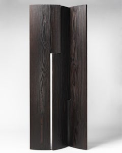Burned Wood Norma Paravent Age-Old Technique ‘Shou Sugi Ban' by Tim Vranken