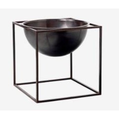 Burnished Copper Large Kubus Bowl by Lassen